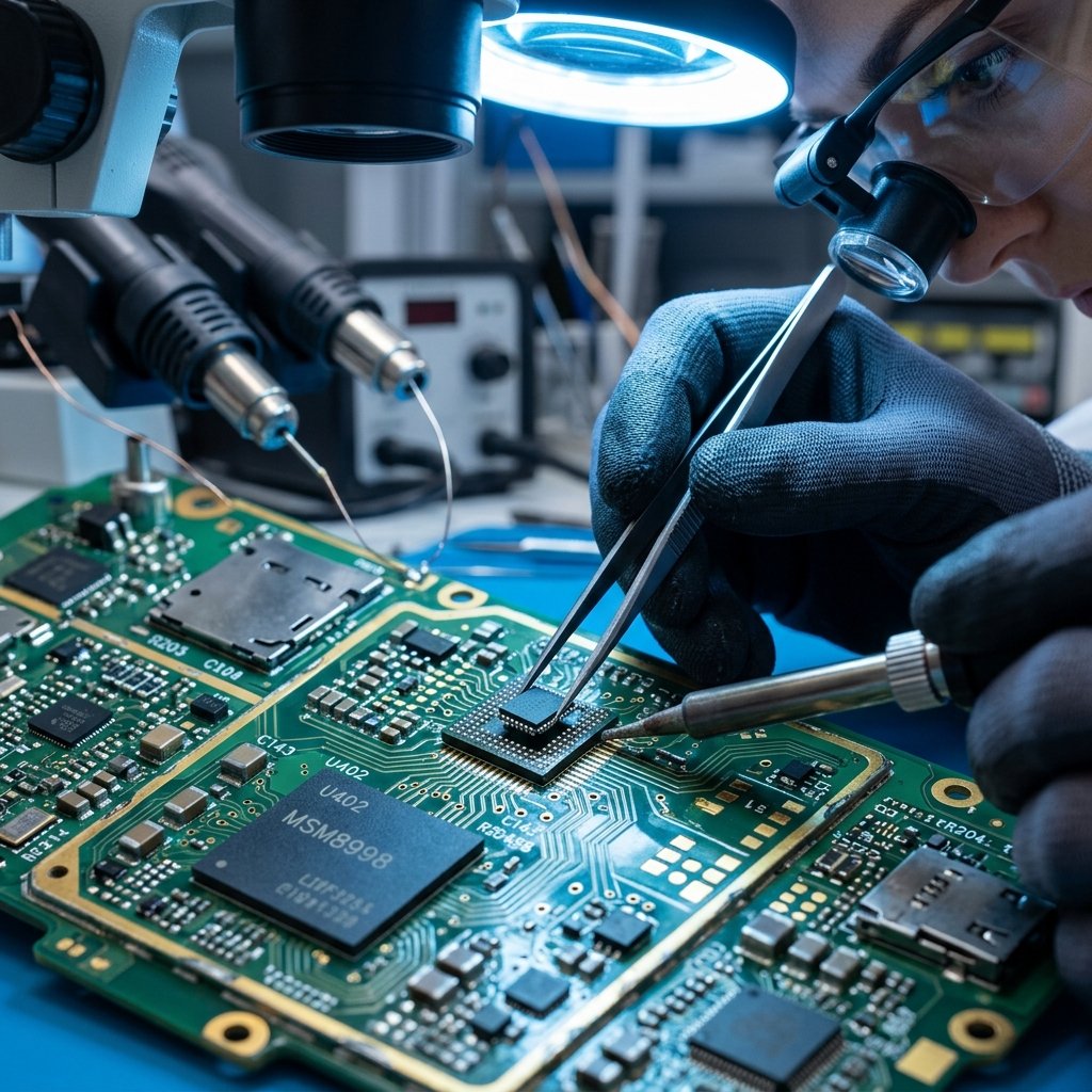 Reparación de celulares y computadoras
